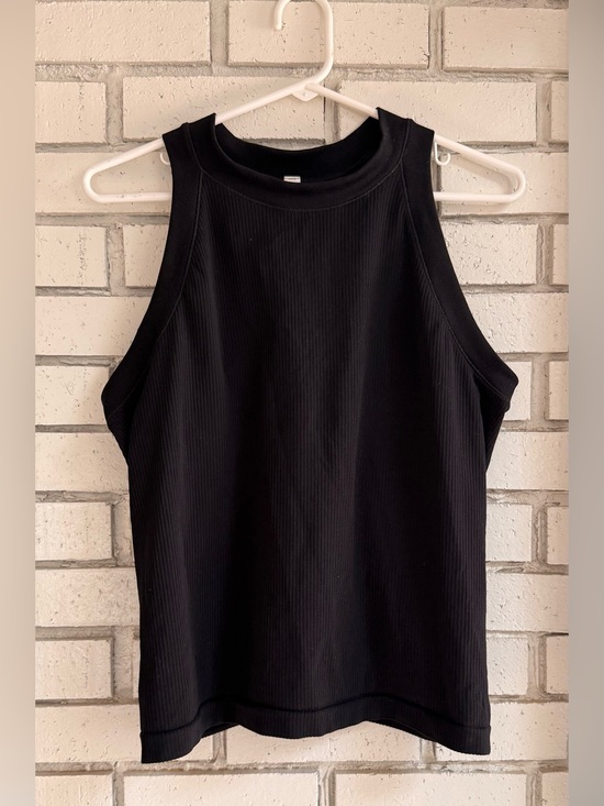 Athleta Tops - Athleta Renew Racerback Tank Top Black Ribbed Workout Activewear Women's Size 1X
